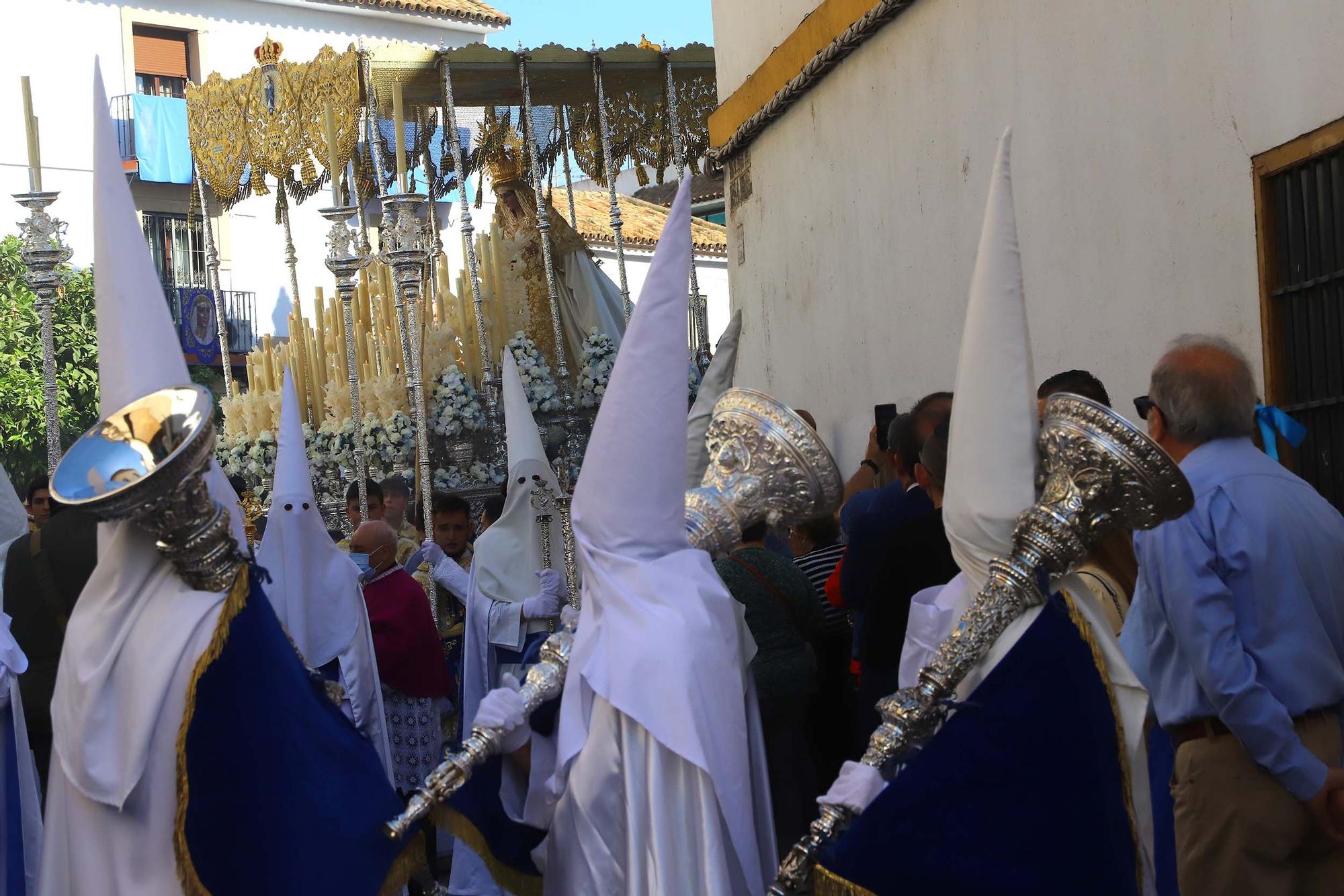 El Resucitado y la Virgen de la Alegría en las calles de Santa Marina