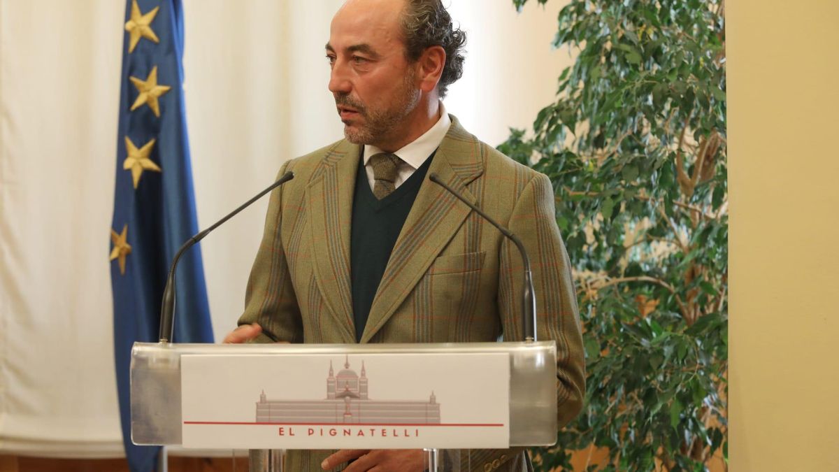 El gerente de Cipsa Norte, Félix Llorente, en la comparecencia de este miércoles.