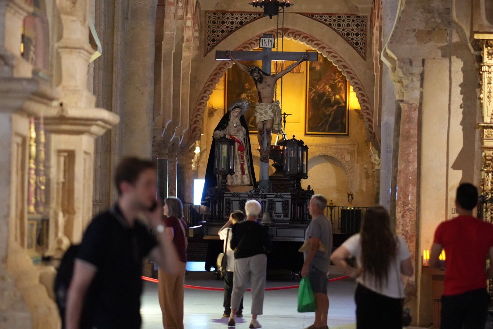 El Santo Cristo de Zacatecas de Montilla ya está en la Catedral