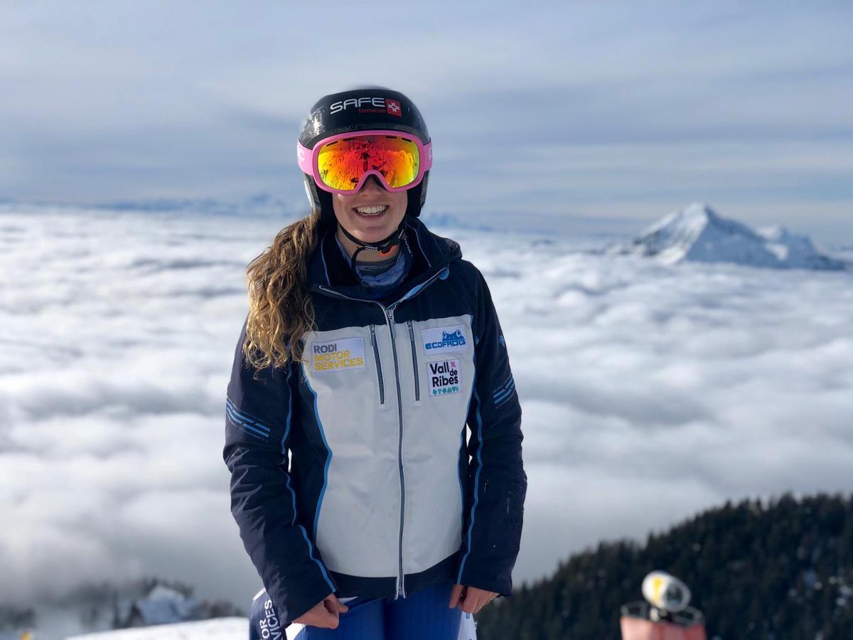 Núria Pau, una obrera de la neu Núria Pau, una obrera de la neu