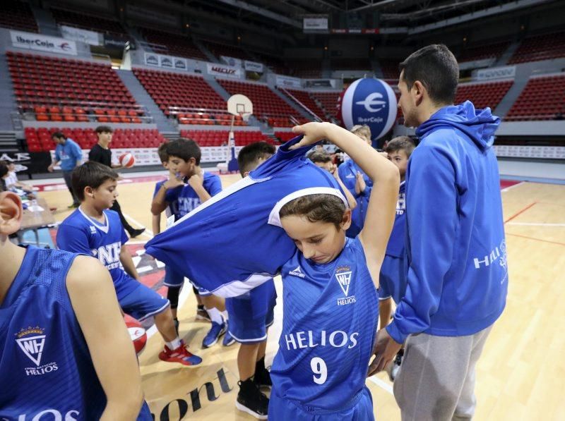 Día del minibasket en el Príncipe Felipe