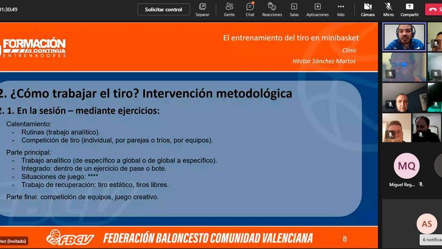 Semana con doble formación para los entrenadores