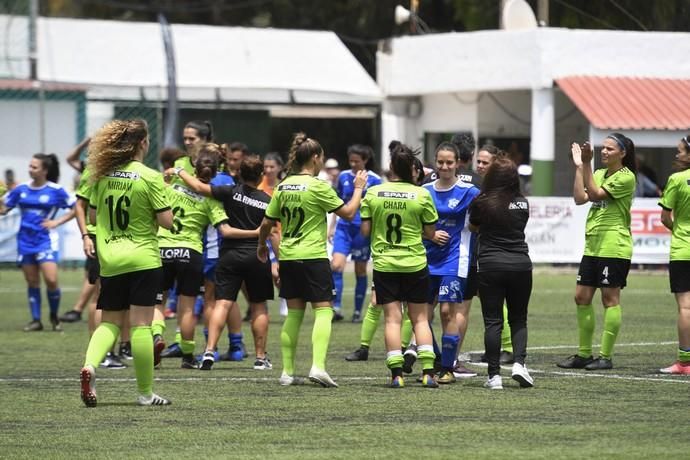 21-04-19 DEPORTES. CAMPO DE FUTBOL DE ARGUINEGUIN. ARGUINEGUIN. MOGAN. Futbol femenino FEMARGUIN-TACUENSE. Partido de vuelta de la eliminatoria para clasificarse para la promoción de ascenso a Primera. Fotos: Juan Castro.  | 21/04/2019 | Fotógrafo: Juan Carlos Castro