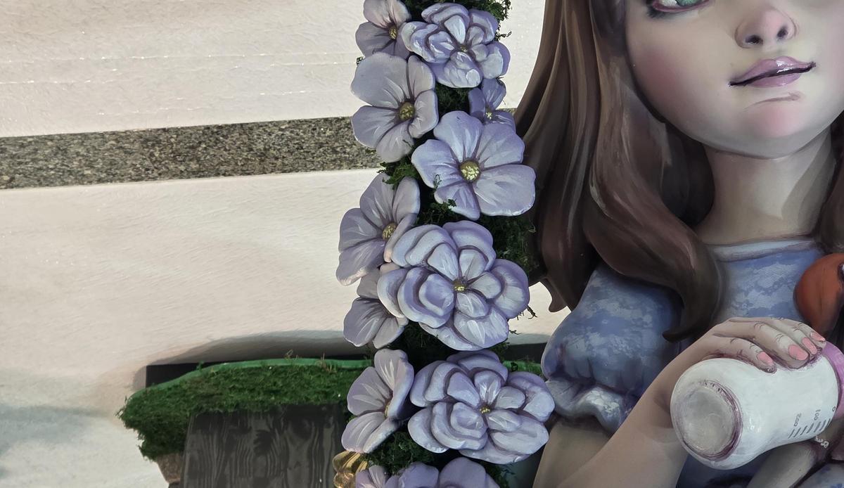 Así es el ninot indultado de las Fallas de Valencia.