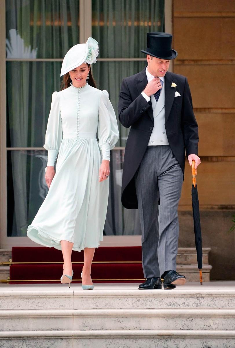 Los duques de Cambridge presiden la Royal Garden Party en los jardines de Buckingham Palace