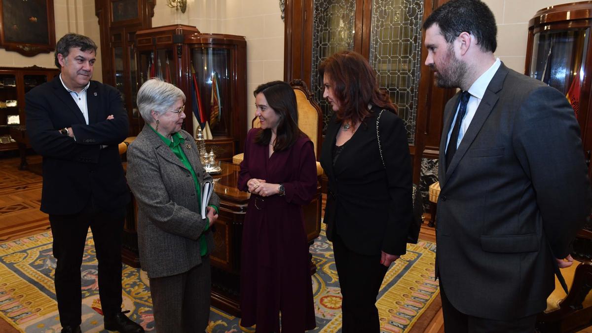 Homenaje a Xosé Ramón Barreiro en el Ayuntamiento de A Coruña