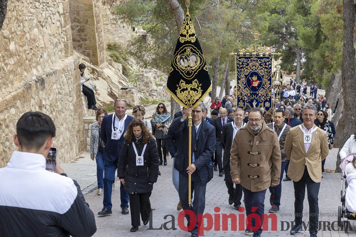 Cofradías y Hermandades de Semana Santa Peregrinan a Caravaca