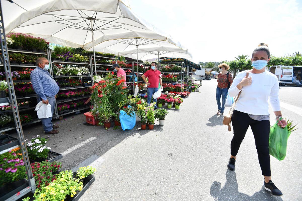 El mercadillo de Baltar regresa al completo El mercadillo de Baltar regresa al completo