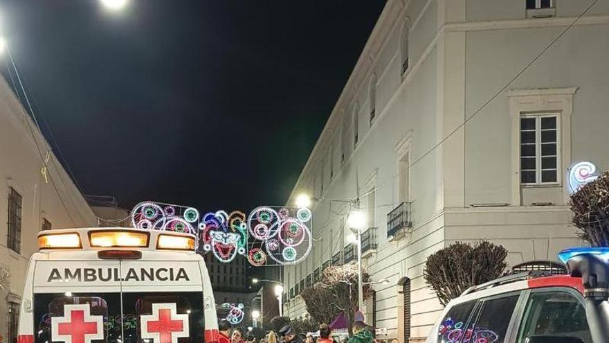 Un joven de 19 años, herido con arma blanca en una reyerta durante el Carnaval de Badajoz