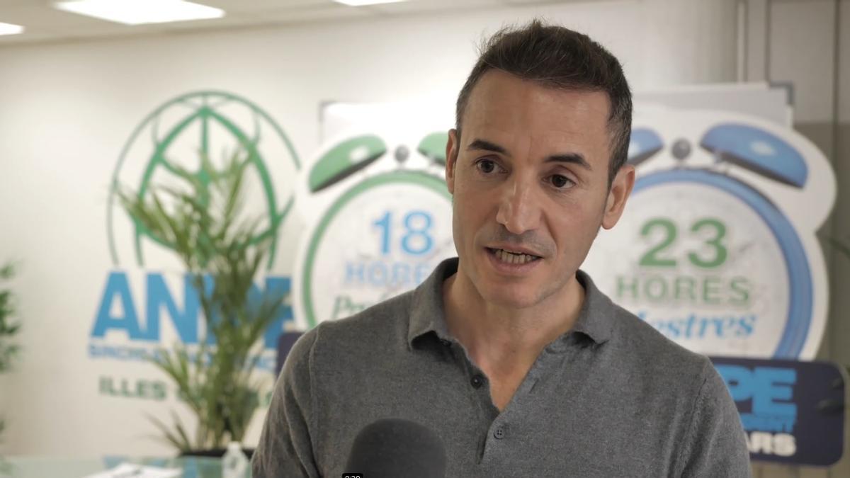 El presidente de Anpe en Baleares, Víctor Villatoro González.