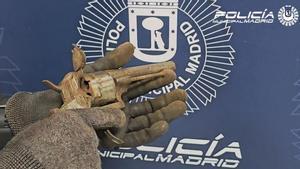 Una de las piezas incautadas por la Policía Municipal.