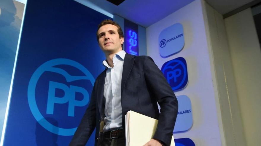 Pablo Casado será presidente del Comité Electoral del PP de Madrid