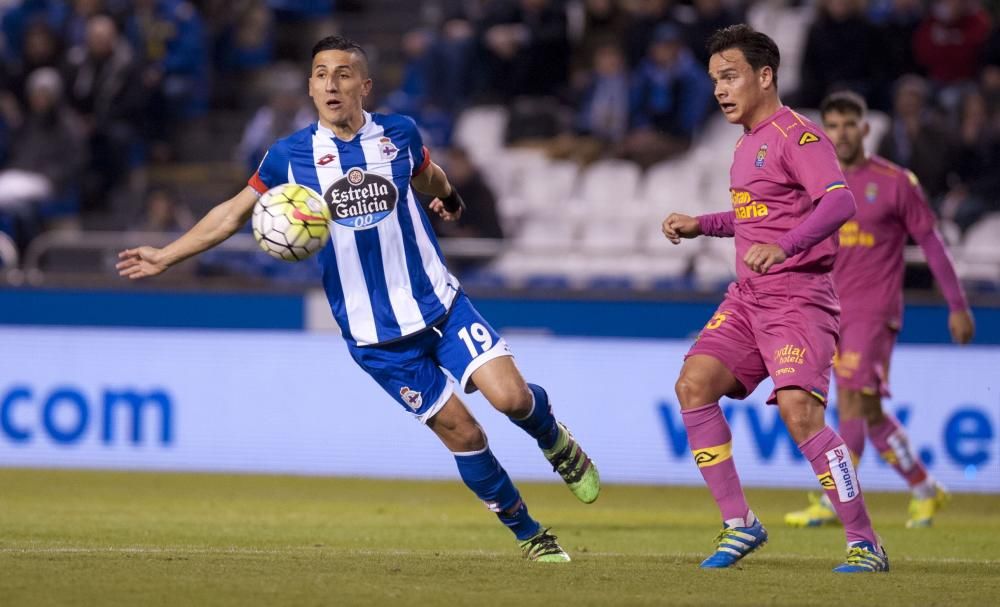 El Deportivo cae ante Las Palmas en Riazor