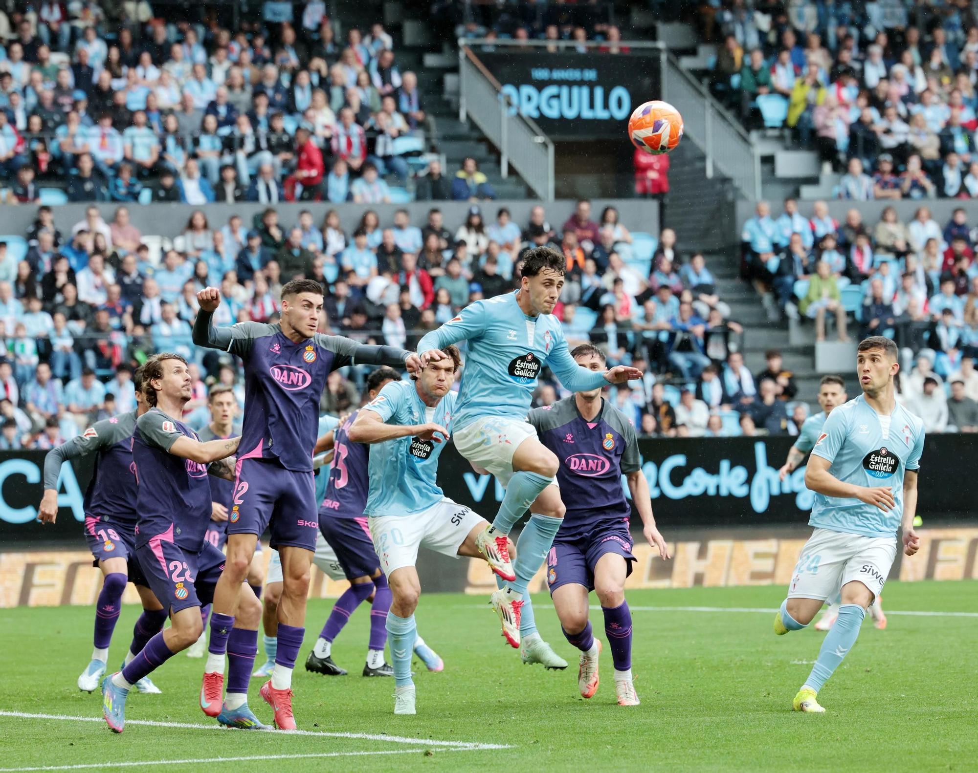 Las mejores imágenes del Celta - Espanyol