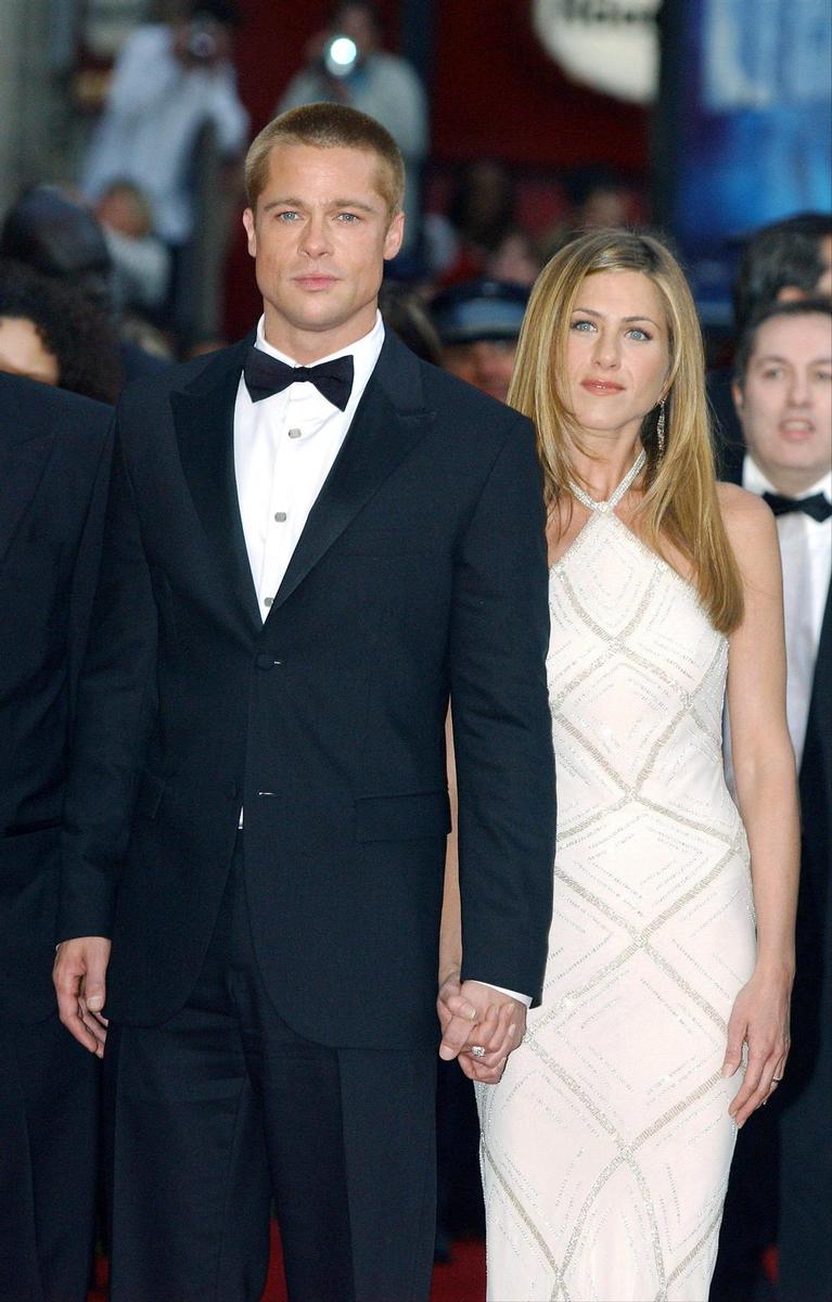 Brad Pitt y Jennifer Aniston en el Festival de Cannes