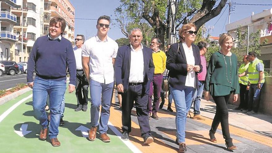 Salvador: «El vial del Puerto posiciona a Burriana en movilidad sostenible»