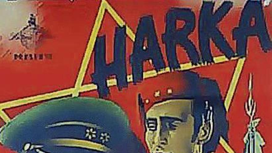 Cartel de ¡Harka! (1941), de Carlos Arévalo.