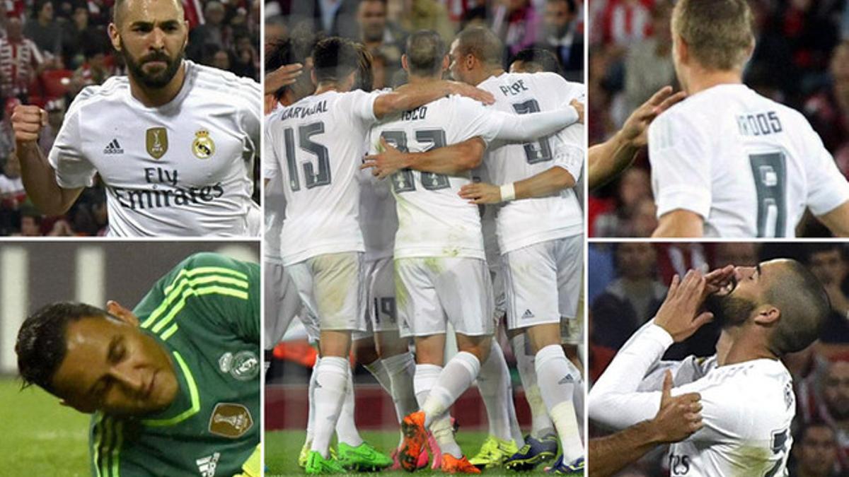 Luces y sombras de la victoria del Real Madrid ante el Athletic