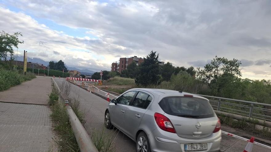 Junts Manresa denuncia que el govern ha deixat la carretera de Santpedor amb un únic sentit "d’esquena als veïns, afectats i resta de grups municipals"