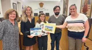 Una niña de Santa Eulària, premiada por su conocimiento sobre el agua