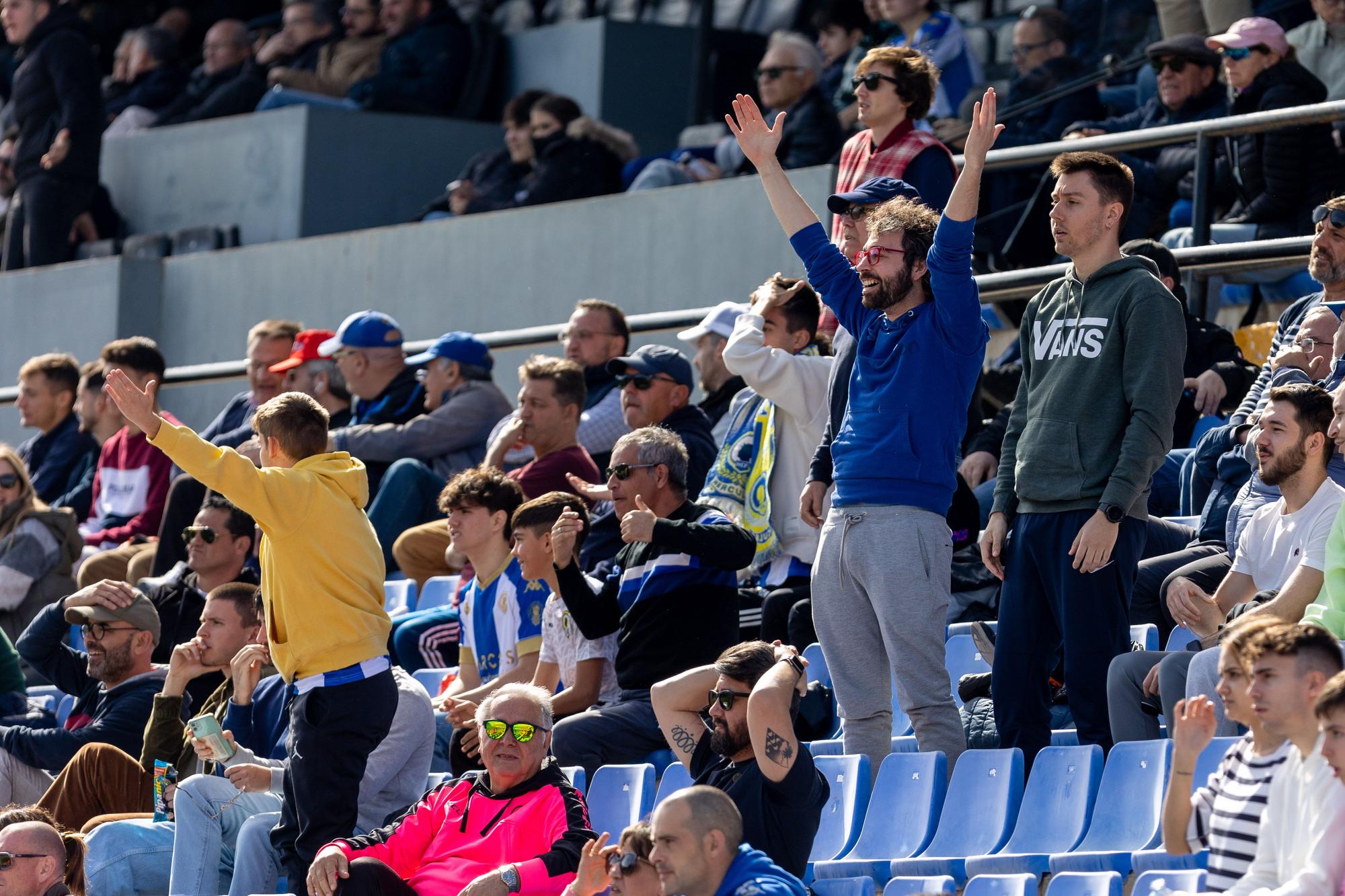 (0-2) El Hércules cae ante el líder en el Rico Pérez