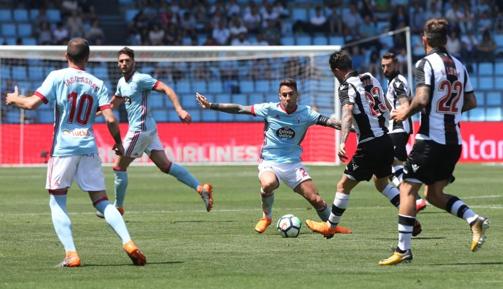 Las fotos del último partido de Liga en Balaídos entre el Celta y el Levante