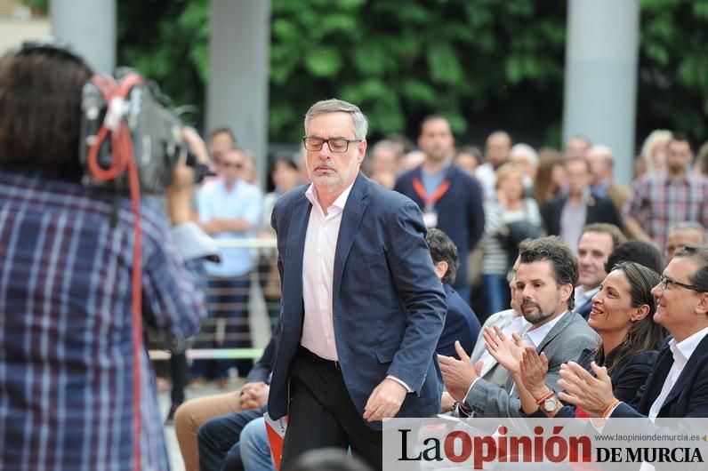 Albert Rivera, líder de Ciudadanos, en Murcia