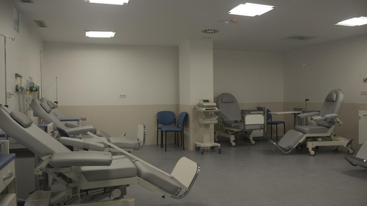 Una sala del Hospital de Benavente