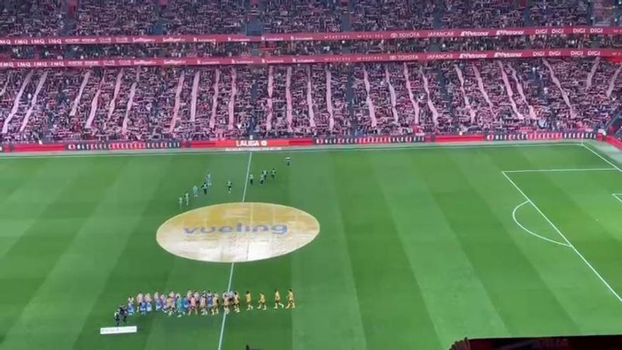 Vídeo: Así ruge San Mamés antes del Athletic Club-Villarreal