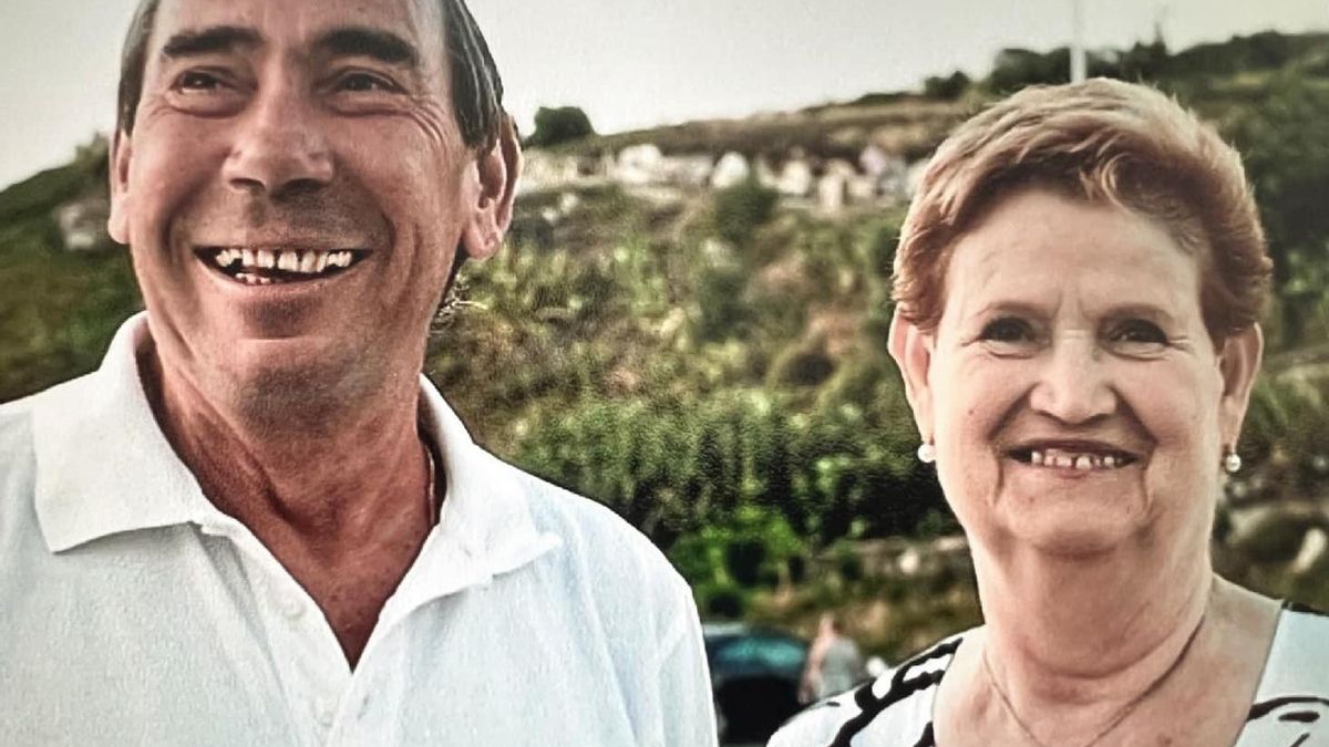 Anna Maria Punset amb el seu marit, Lluís Fernández en una foto d'arxiu