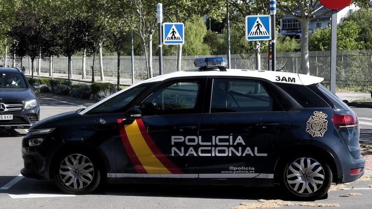 Un coche de la Policía Nacional.