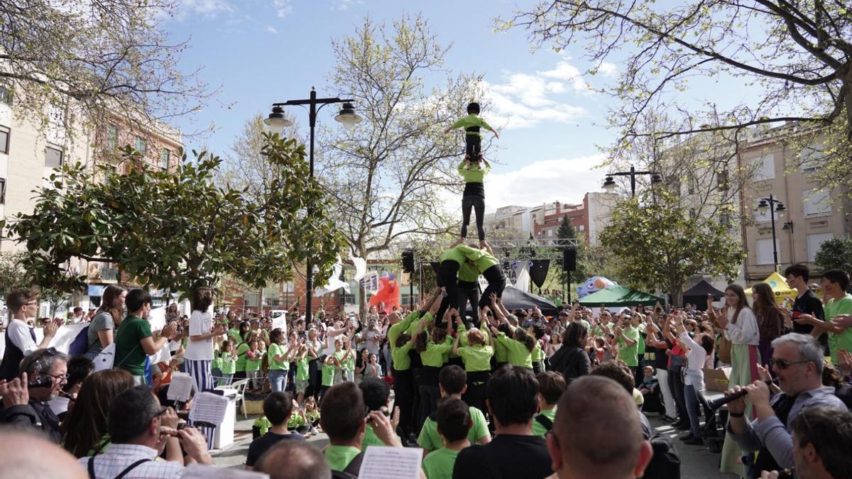 La Muixeranga de la Vall.
