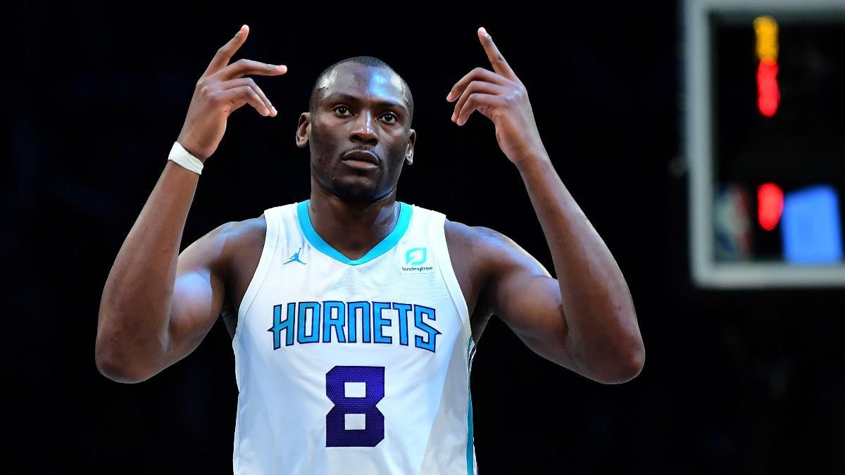 Biyombo en su etapa en Charlotte