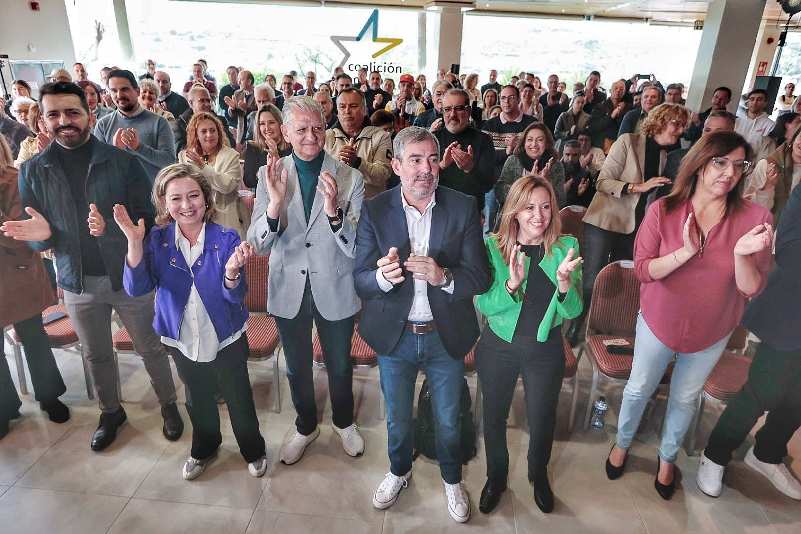 Presentación de Fernando Clavijo como candidato a la Presidencia del Gobierno de Canarias.