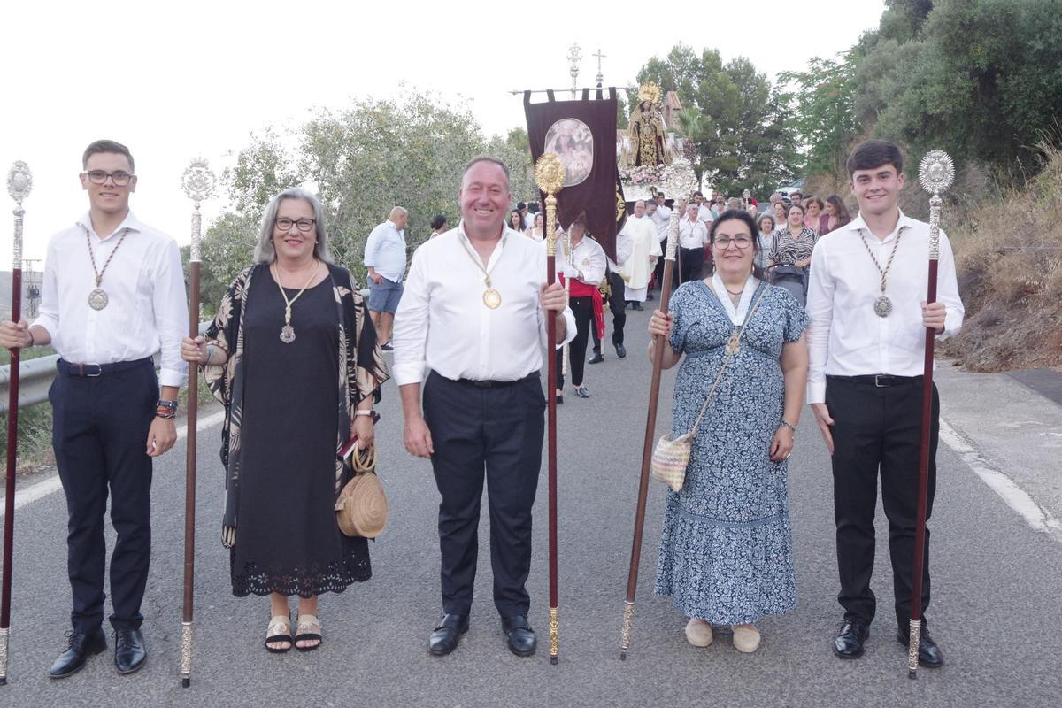 Traslado de la Virgen del Carmen de Olías a la Iglesia de San Vicente Ferrer