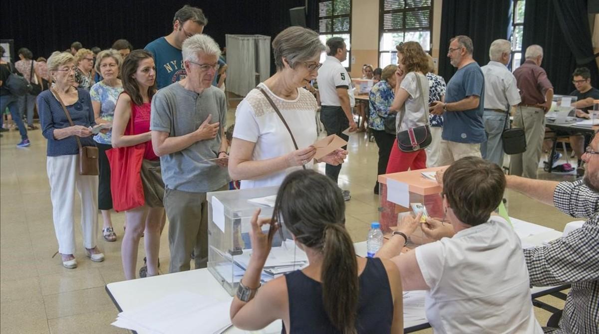 icoy34464335 barcelona  26 06 2016 elecciones generales   jornada elector160626141844