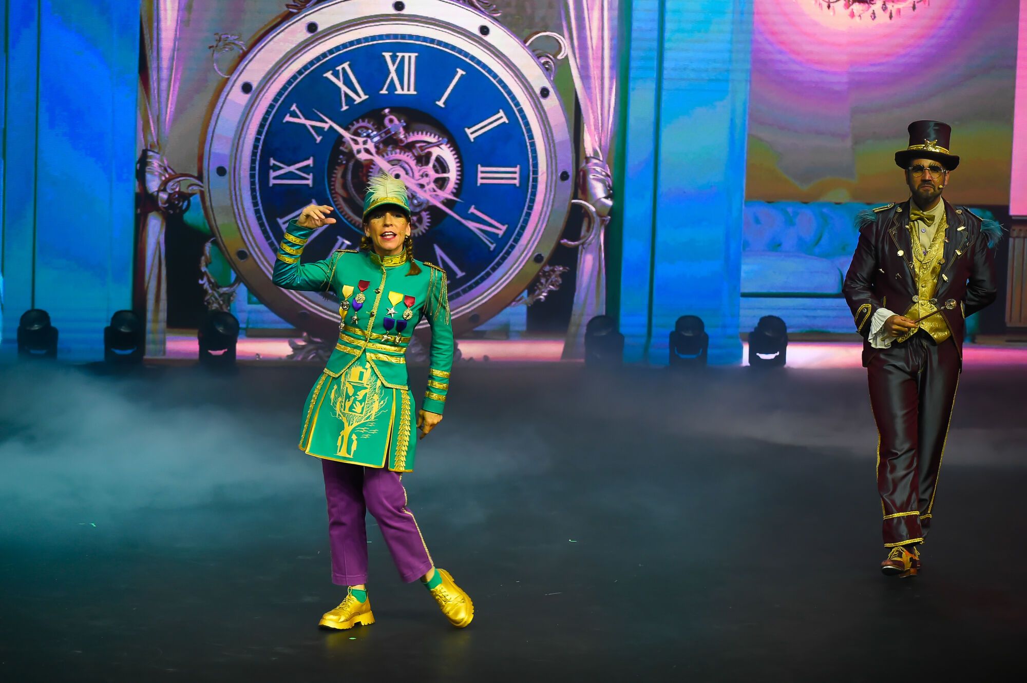Pase a los medios de presentación del espectáculo de circo 'Imagine'