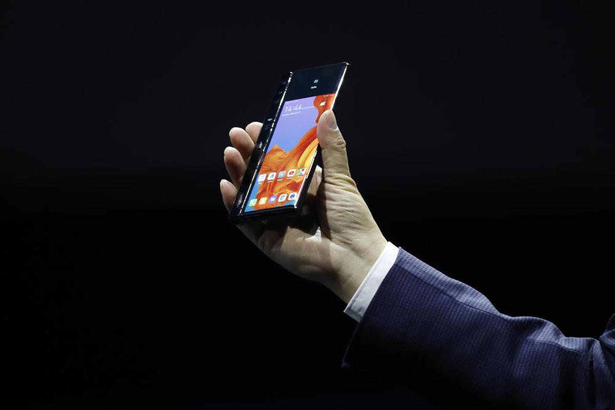 Huawei presenta en Barcelona el móvil plegable Mate X Huawei presenta en Barcelona el móvil plegable Mate X