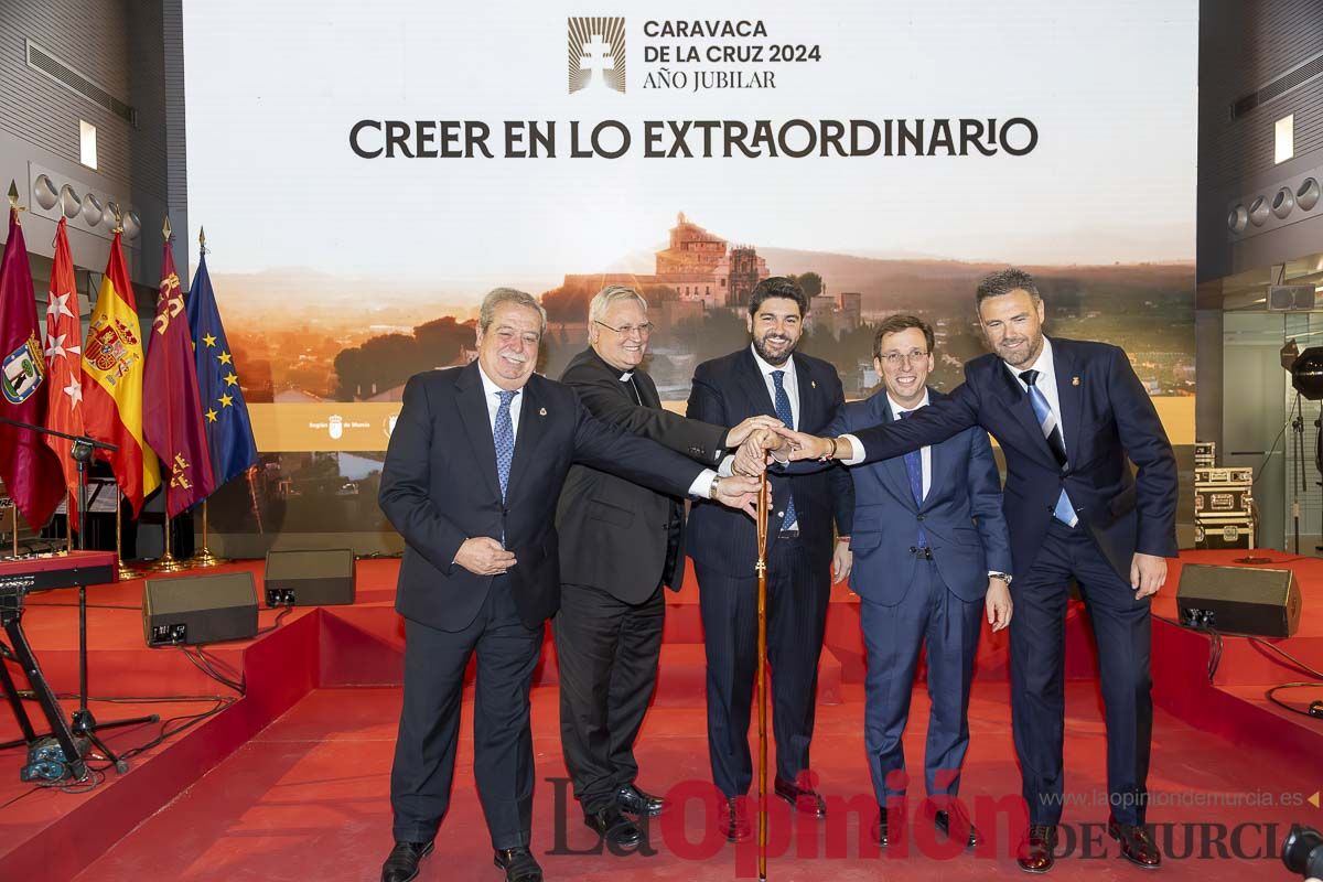 Así ha sido la presentación del Año Jubilar de Caravaca en Madrid