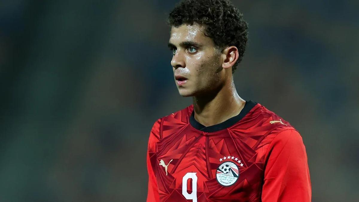 Hamza Abdelkarim roza el gol, pero el portero sudafricano se luce