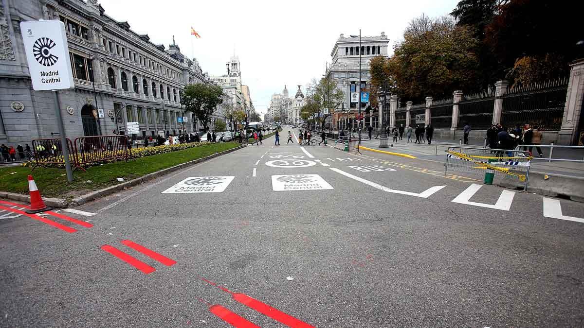 El primer día de Madrid Central arranca con normalidad