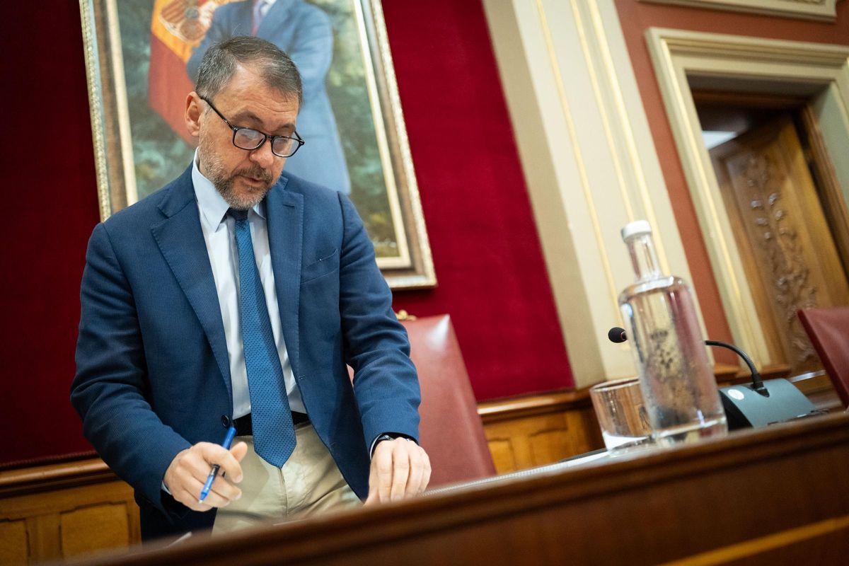 José Manuel Bermúdez, alcalde de Santa Cruz de Tenerife.