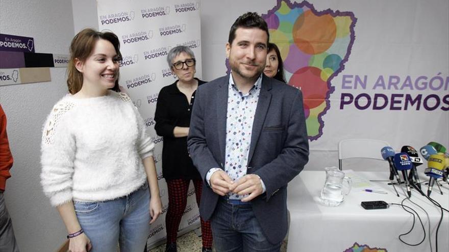 Escartín certifica el divorcio entre Podemos y ZeC para el 26-M