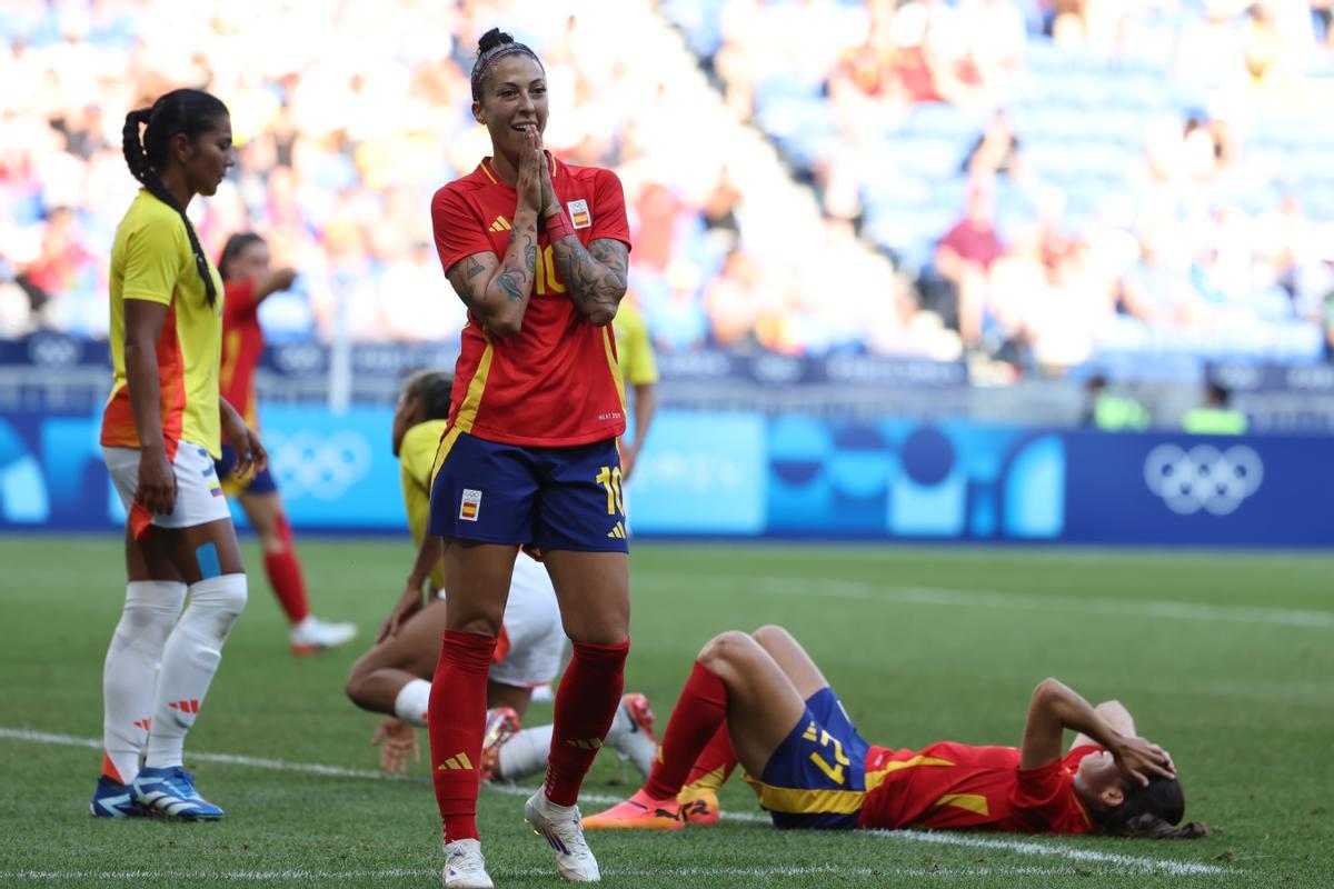 París 2024. Fútbol:  España - Colombia