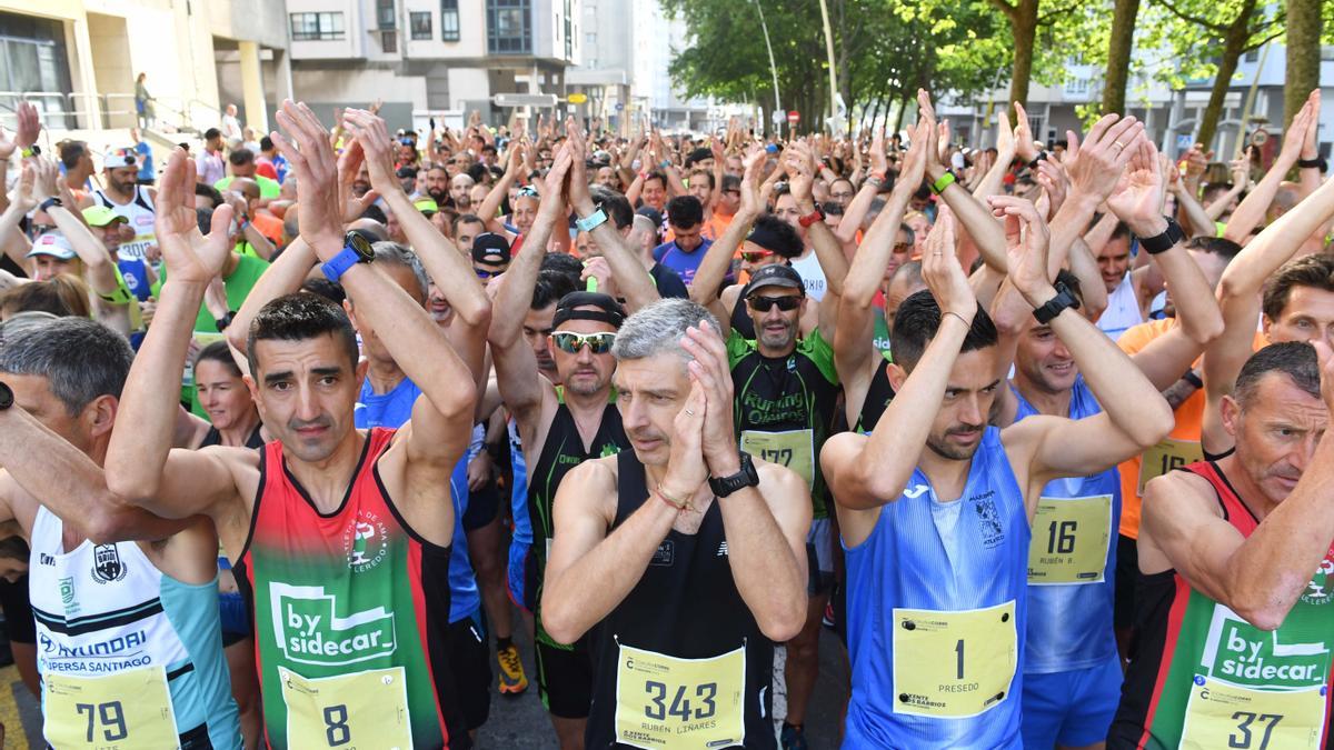 Carrera de Os Rosales del circuito Coruña Corre