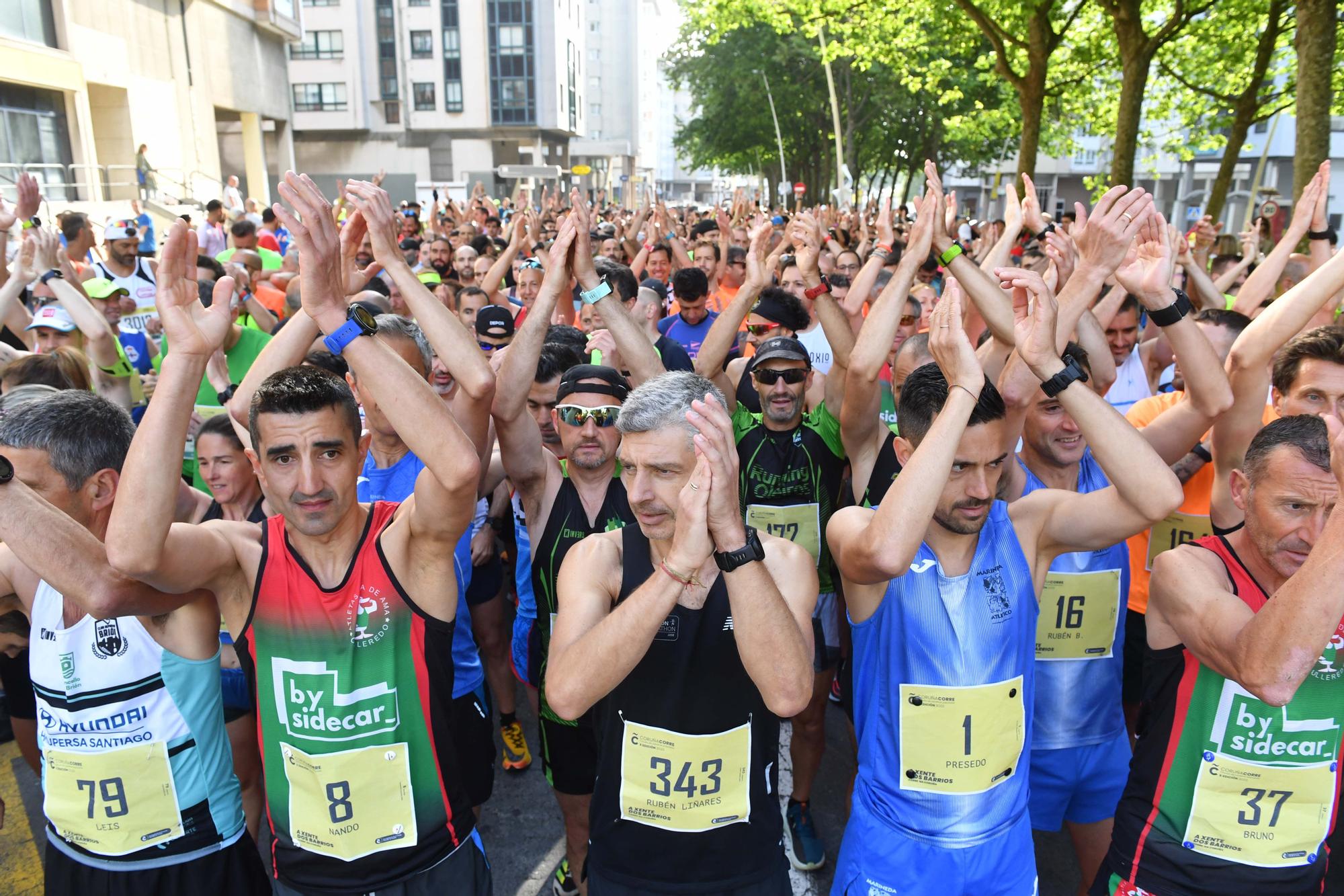 Carrera de Os Rosales del circuito Coruña Corre