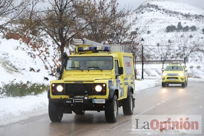 Nieve en Coy y Avilés (Lorca)