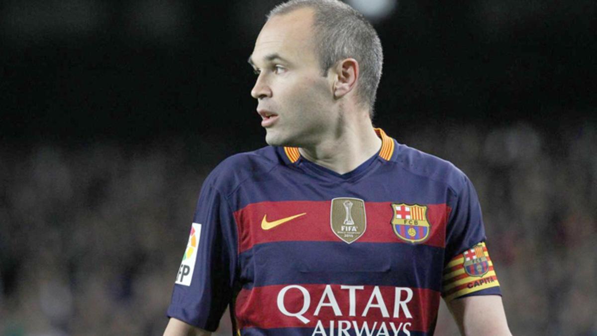 Andrés Iniesta está contento por la temporada hecha por el equipo