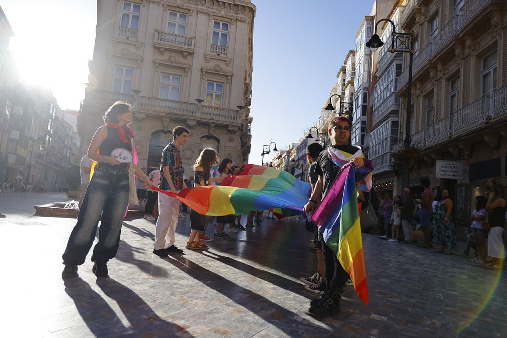 Todas las imágenes de la manifestación EnorgulleCT 2024 en Cartagena