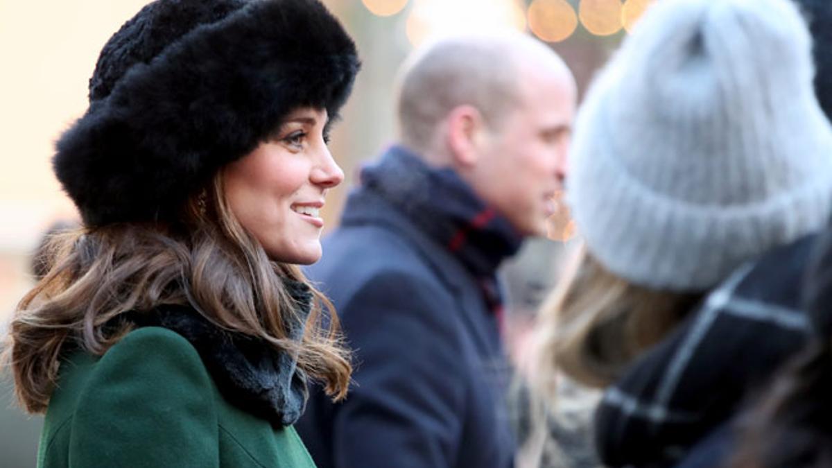 Kate Middleton, preparada para el frío